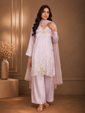 Noor Blush Pink Palazzo Suit Set