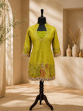 JORIXO Mehr Olive Moss Printed Suit Set