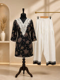 JORIXO Zareen Noir Floral Co-Ord Set