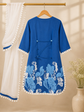 JORIXO Aveline Azure Bloom Suit Set