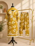 JORIXO Aurelia Mustard Blossom Suit Set