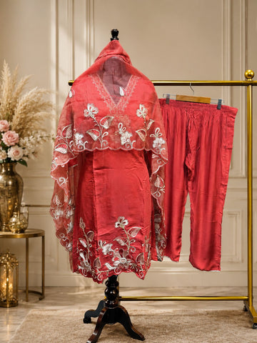 JORIXO Elira Embroidered Suit Set